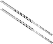 NUOBESTY Detachable Sliding Rails for Silent Drawer Glides with Smooth Ball Bearing Durable Easy to Install Heavy Duty Drawer Slides for Home Accessories
