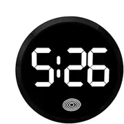 Small Clock for Car Dashboard | Vehicle Dashboard Clock - Touch-Activated Dashboard Electronic Watch, Dashboard Car LED Clock for Dashboard Air Vent