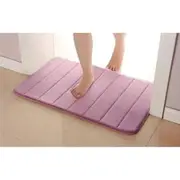 LUD 50*80cm Memory Foam Non-slip Soft Touch Mat Rug Carpet Rebound Purple