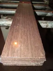 ONE (1) KILN DRIED SANDED WENGE 24" X 4" X 13/16" LUMBER WOOD