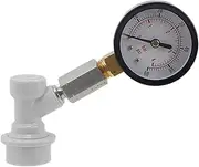 Beer Production Accessory Ball Lock Dial Keg Pressure Quick Tester 0-60 Psi Beer Barrel Leaking Finder Homebrew Kegging Equipment Kegging Tools