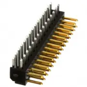 0877603016 Connector Header Through Hole, Right Angle 30 position 0.079" (2...