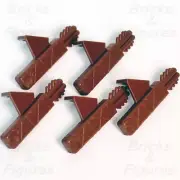 LEGO® 5 x Reddish Brown Arrow Quiver with 2 Arrows Minifigure Parts 4498 88413