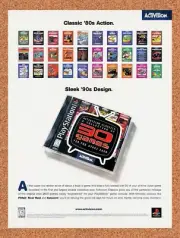 1997 Activision Classics PS1 Original Advertisement / Retro Wall Art v1