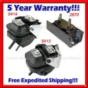 M430 Fits 2004 Ford F-150 4.6L 5.4L RWD Front L&R Motor & Transmission Mount 3pc