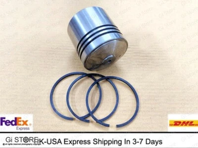 184443M91 HYDRAULIC LIFT CYLINDER PISTON + RINGS FOR MASSEY FERGUSON MF 35, 135