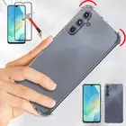 For Samsung Galaxy A16 A15 A14 Clear Case Anti-scratch Cover / Screen Protector