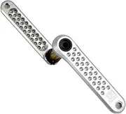 Bicycle Crankset, 1 Pair Bike Crank Arm165mm 170mm 175mm Aluminum Alloy Hollow Integrated Road Bicycle Crank Arm Replacement Accessory for Road Bike