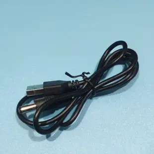 USB 5.5*2.1 電線 轉接線 行動電源供電線 USB轉DC 車用 DC電源線 安博專用 5521延長線 風扇