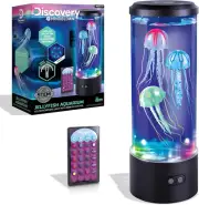 Discovery #Mindblown Jellyfish Aquarium Color-Morphing Lamp with 15 Light Option