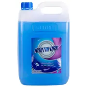Northfork 5L Liquid Hand Wash Cleaning Care Washroom Soap Fragrance Free Blue