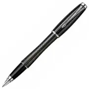 Excellent Brown Grid Parker Urban Series Fine (F) Nib Fountain Pens No Box