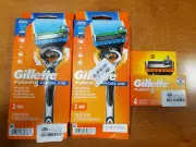 2 Pack: Gillette Fusion 5 ProGlide 2 Razor Handles + 8 Refills DAMG BOXES E6C
