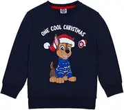 [PAW PATROL] Sweatshirt with Chase 82008 Blue