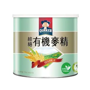 【QUAKER 桂格】有機米麥精系列-300g/罐(有機米精/有機麥精)