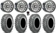 Sedona Sano Bdlk 15x7 Wheels Ct 32" Lynx SXS Tires Polaris RZR Turbo S / RS1