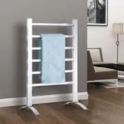 6 Bars Devanti Electric Heated Towel Rail Rack Freestanding Clothes Dry Warmer