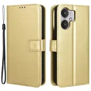 Wallet Style PU Leather Crazy Horse Texture Flip Cover For Xiaomi Redmi 13C 5G/ 13R 5G/ Poco M6 5G