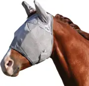Unscented Micro-mesh Crusader Horse Fly Mask w/ Ears for All Life Stages & Ages
