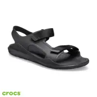 在飛比找Yahoo奇摩購物中心優惠-Crocs卡駱馳 (男鞋) 激浪探險男士涼鞋 206526-