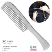 Horse Mane & Tail Comb with 20 Tooth Aluminum 8″ Long Handle