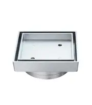 Tile Insert Stainless Steel Chrome Smart Floor Waste