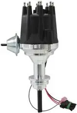 Aeroflow Sb Chrysler 318 Ready to Run Vac Advance Black Cap Dist 340 - AF4010-8388BLK