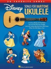 Disney Songs for Baritone Ukulele: 20 Favorite Songs by Hal Leonard Publishing C