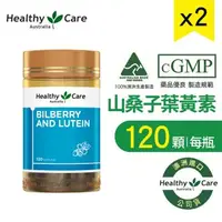 在飛比找森森購物網優惠-【Healthy care】澳洲山桑子葉黃素膠囊(120顆)