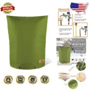 Versatile Backflow Valve Insulated Cover, Green - 25"W x 30"H for All Seasons