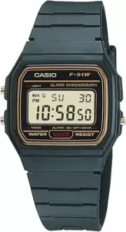 CASIO F-91WG-9QJH Gold LCD Classic Digital Watch Japan import