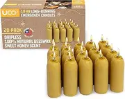 UCO Hour Beeswax Candles for Candle Lanterns