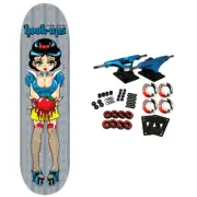 Hook Ups Skateboard Complete Evil Snow White 8.25" x 32.25"