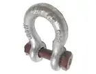 2" Safety Bolt Anchor Shackle w/ Nut 35 Ton Lifting Clevis D Ring Crane 4 Part