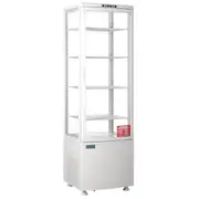 Polar C-Series Curved Door Display Fridge White 235Ltr - Cake Display Fridges (CB509-A) - CB509-A