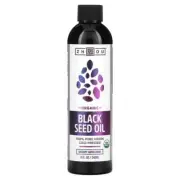 2 X Zhou Nutrition, Organic Black Seed Oil, Cold Pressed, 8 fl oz (240 ml)
