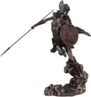Bronze Valkyries Flight Norse Valkyrie Warrior Female Figurine