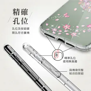 Meteor 適用 Samsung Galaxy Note 9 奧地利水鑽手機殼 櫻月【現貨】
