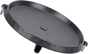 Non Stick BBQ Grill Plate Lightweight Portable Barbecue Bakeware for All Food Cooking Heat Resistant Grill Pan for Outdoor BBQ Use