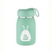 Cartoon Stainless Steel Thermos Bottle Mug Vacuum Flasks, Capacity:320ML(Green )