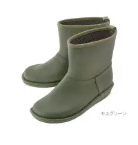 在飛比找博客來優惠-日本製【Charming】時尚造型 個性雪靴雨鞋 712 綠