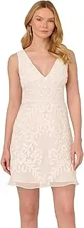 [Adrianna Papell] Women's Bead Ankle Length Dress