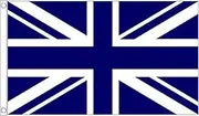 Union Jack Navy Blue Flag 3' x 5' - United Kindgom Flags 90 x 150 cm - Banner 3x5 ft - AZ FLAG