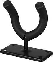 Anneome Acoustic Guitar Wall Mount Iron Guitar Hanger Bass and Ukulele Compatible Strong and Easy to Install