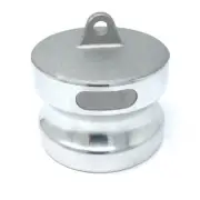 Gloxco Aluminum 1-1/4" Cam and Groove Dust Plug, Type DP Fitting (CAM-12-DP-AL)