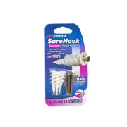 Zenith 10kg Zinc Plated SureHook Plasterboard Picture Hanger - 3 Pack