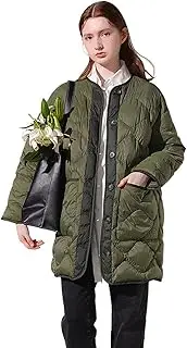 [DAGIN] Puffer Jacket Womens Lightweight and Packable Winter Outdoor Air Fleece Jacket