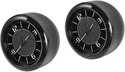 Vehicle Dashboard Clock Glow Dark Mini Clock for Automotive Interior Precise Display Compact Design Easy Installation Durable Car Accessory
