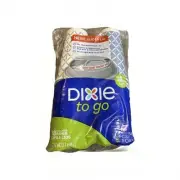 Dixie To Go Disposable Hot Cups & Lids - 16oz - 18ct NEW SLIDER LID