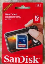 SanDisk 16GB Standard SD (SDHC) Card Class 4 SDSDB-016G-A46